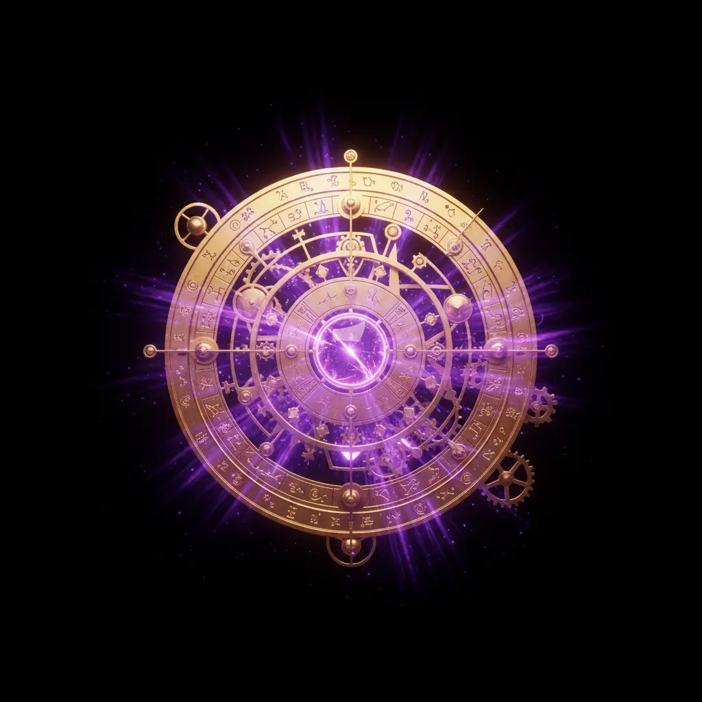 Glowing Astrolabe